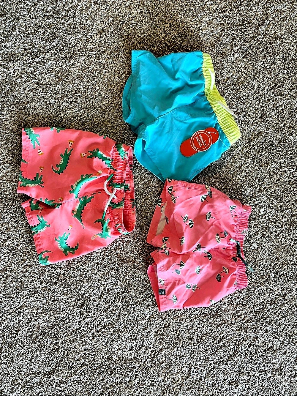 18 month boys swim trunk bundle